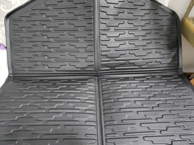 (2) SUV Rubber Rear Cargo Liners