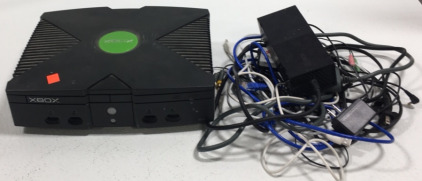 X Box Console No Controllers 1&rdquo;1/2x10&rdquo; Green Black 2003-2006 Model