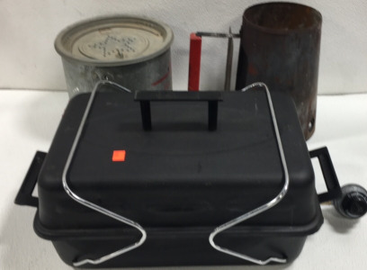 (3) Assorted BBQ Grill Gas & CHarcole Holders 24&rdquo;x12&rdquo; ..9&rdquo;1/2 Around