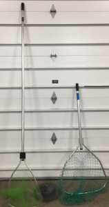 (3) Fishing Nets (1)!101&rdquo; x17&rdquo;(1).14&rdquo;Around (1) 57&rdquo;x22&rdquo;