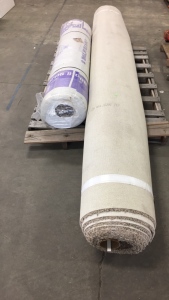 (1) Roll of New Carpet/ (1) Roll of Carpet Padding
