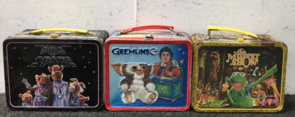 (3) Vintage Lunch Boxes