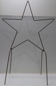 (1) Wrought Iron Star