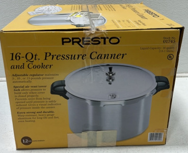 Presto 16-Qt Pressure Cooker