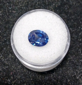 4.50ct Natural Blue Faceted 8&times;10mm Tanzanite Oval Cut Gemstone