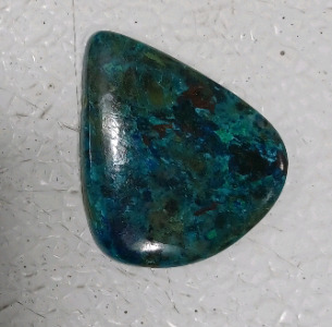 76.60ct. Natural Blue Green Shattuckite Chrysocolla Gemstone Cabochon