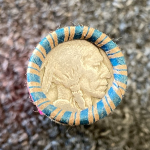 1 Roll Buffalo Nickels, Indian Head