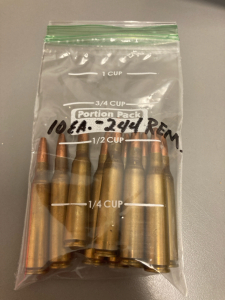 Pack of (10) .244 Rem