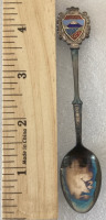 (3) Silver Plated Collectible Tea Spoons - 4