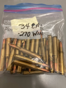 Pack of (34) .270WIN
