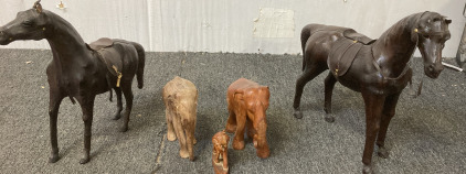 Wooden Animal Sculptures Bb20