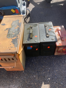 (4) Ammo Boxes
