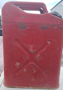 Metal Gas Tank