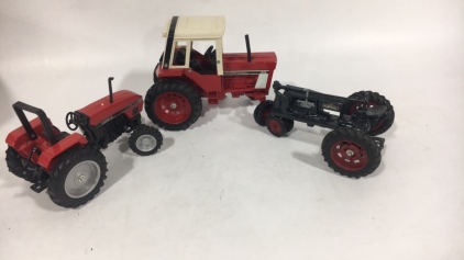 (3) Model Tractors