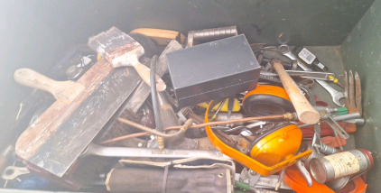 Metal Trunk Filled w/ Tools...BB17