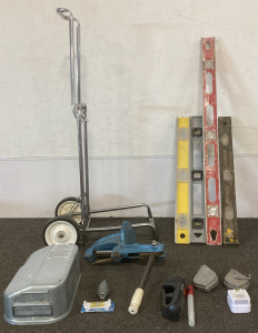 Pacific Reloading Press, , (2) Strait-Line Chalk Line Reel, Fuel Tank, and More!