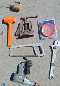 Box of Various Tools