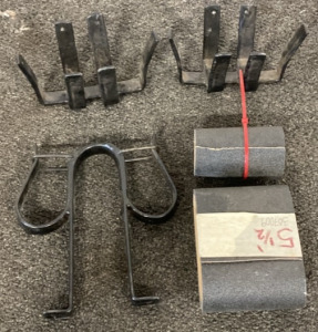 Universal Double Gun Rack, Sand Paper & More