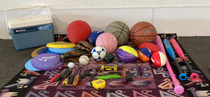 Sporting Goods, Tools, Cooler