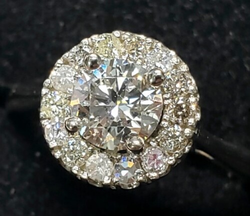 $2765 14K Lab And Natural Diamond(0.8ct) Ring