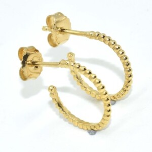 Gold plated Sil Earrings