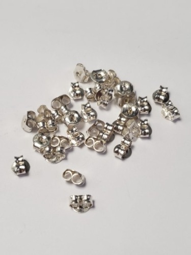 $50 Silver 3G Earring Backs