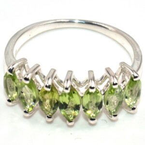 Silver Peridot(1.8ct) Ring