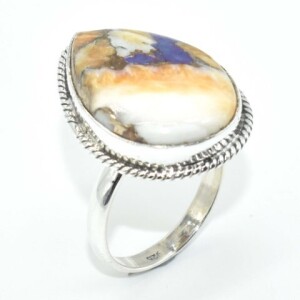 Silver Oyster Turquoise(10.8ct) Ring