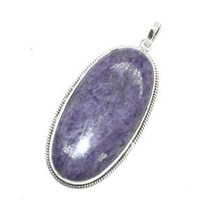 Silver Charolite(27.45ct) Pendant