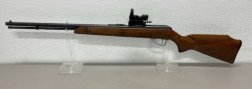 JC Higgins Model 43DL .22 LR, Bolt Action Rifle W/ Red Dot Scope