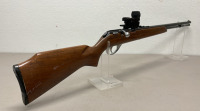 JC Higgins Model 43DL .22 LR, Bolt Action Rifle W/ Red Dot Scope - 3