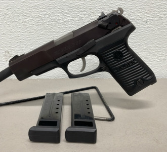 Ruger Model P89 9mm, Semi Automatic Pistol W/ Original Box And Extra Magazine