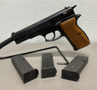 FEG Model P9R 9mm, Semi Automatic Pistol W/ 2 Extra Magazines