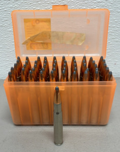 (50) Rounds Of 35 Whelan 250 Grain Ammunition Cartridges W/ Box