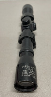 (1) SUPER-COTE 4x32 Fully Coated Fixed Reticule Nitrogen Filled Image Moving Rifle Scope - 4