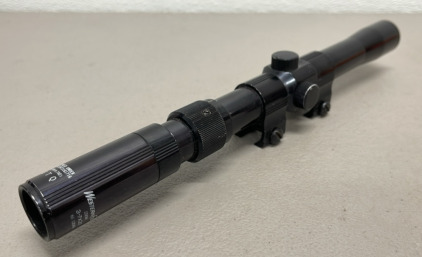 (1) Western Field Zoom 3-7x20 Rifle Scope