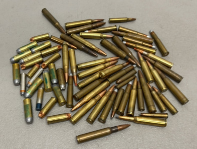 (50+) Various Caliber Ammunition Cartridges… 6.5 x 57, 30-06, 44, 45, 40, And More