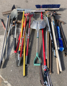 Assorted Quality Yard and Hand Tools