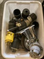 Assorted Hand Tools, Spray gun, Tires, Buckets, Road Cone, Plus more. - 6