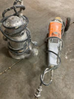 Unbranded Router and Angle Grinder