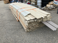 Assorted lengths of Beige Siding Panels - 2