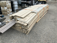 Assorted lengths of Beige Siding Panels - 3