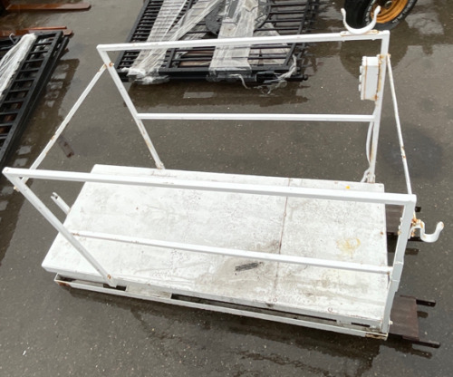 White Scissor Lift