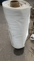 White Heavy Plastic Tarp - 2