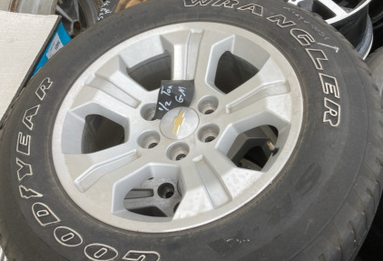 1/2 Ton GM- Goodyear Wrangler Tires (4)