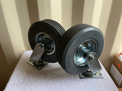 8”x2.5” Never Flat Casters