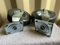 8”x2.5” Never Flat Casters - 2