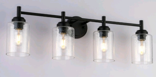 Black Vanity Light Fixtures