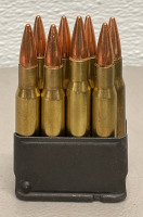 (32) Rounds Of 30-06 Ammunition Cartridges (22) M1 Garand Clips - 5