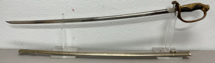 Japanese 1875 Pattern Officers Sword And Scabbard